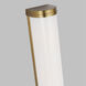AH by Alexa Hampton Ifran 2 Light 5 inch Burnished Brass Vanity Light Wall Light