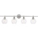 Collier 4 Light 38 inch Chrome Wall sconce Wall Light