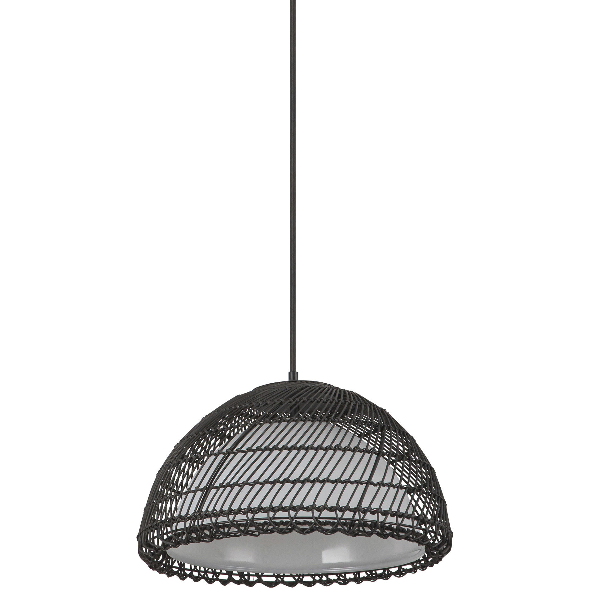 Alora Mood Bondi Pendant Ceiling Light in Matte Black