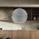 Lucas 1 Light 23.63 inch Gray Pendant Ceiling Light