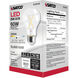 Lumos LED Medium 8.00 watt 120 3500K Light Bulb
