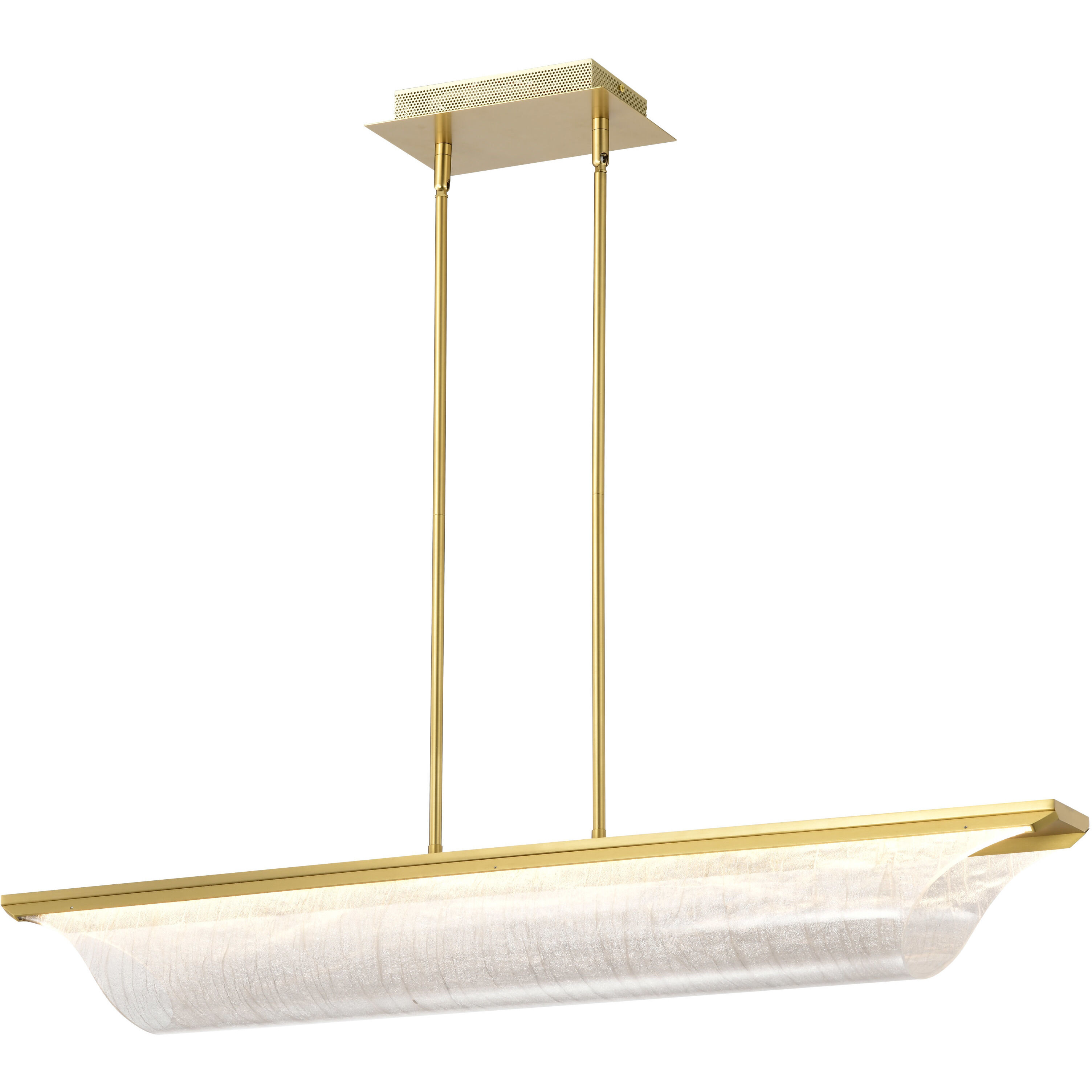 Idris LED 6.25 inch Vintage Brass Pendant Ceiling Light