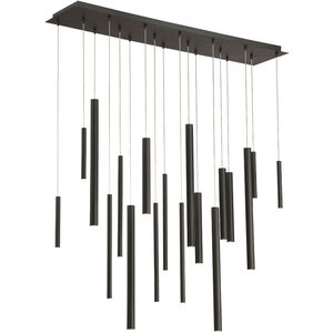 Santana LED 10 inch Black Chandelier Ceiling Light
