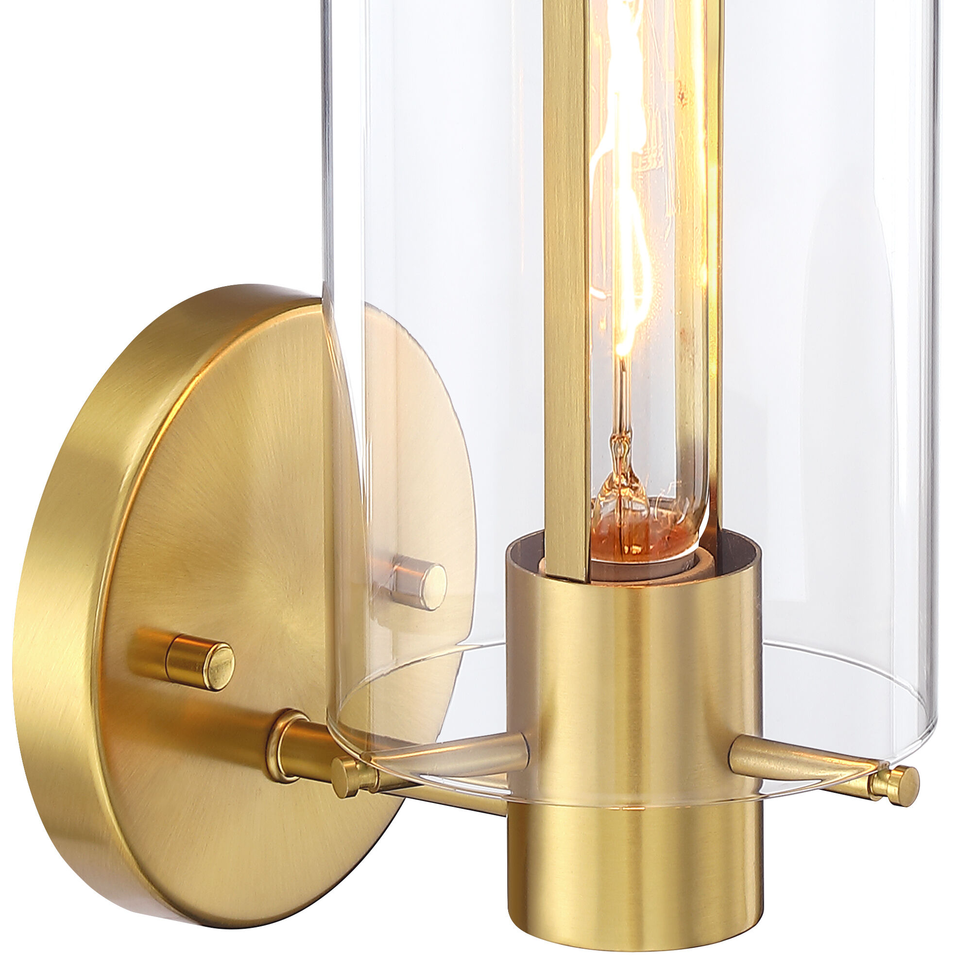 Skylar 1 Light 5.25 inch Brushed Gold Wall Sconce Wall Light