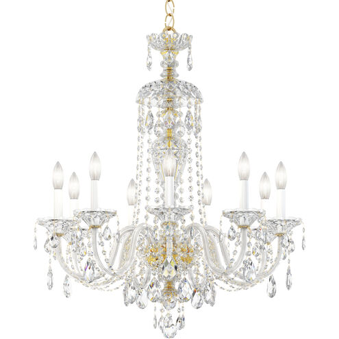 Sterling 9 Light 27 inch Aurelia Chandelier Ceiling Light in Heritage