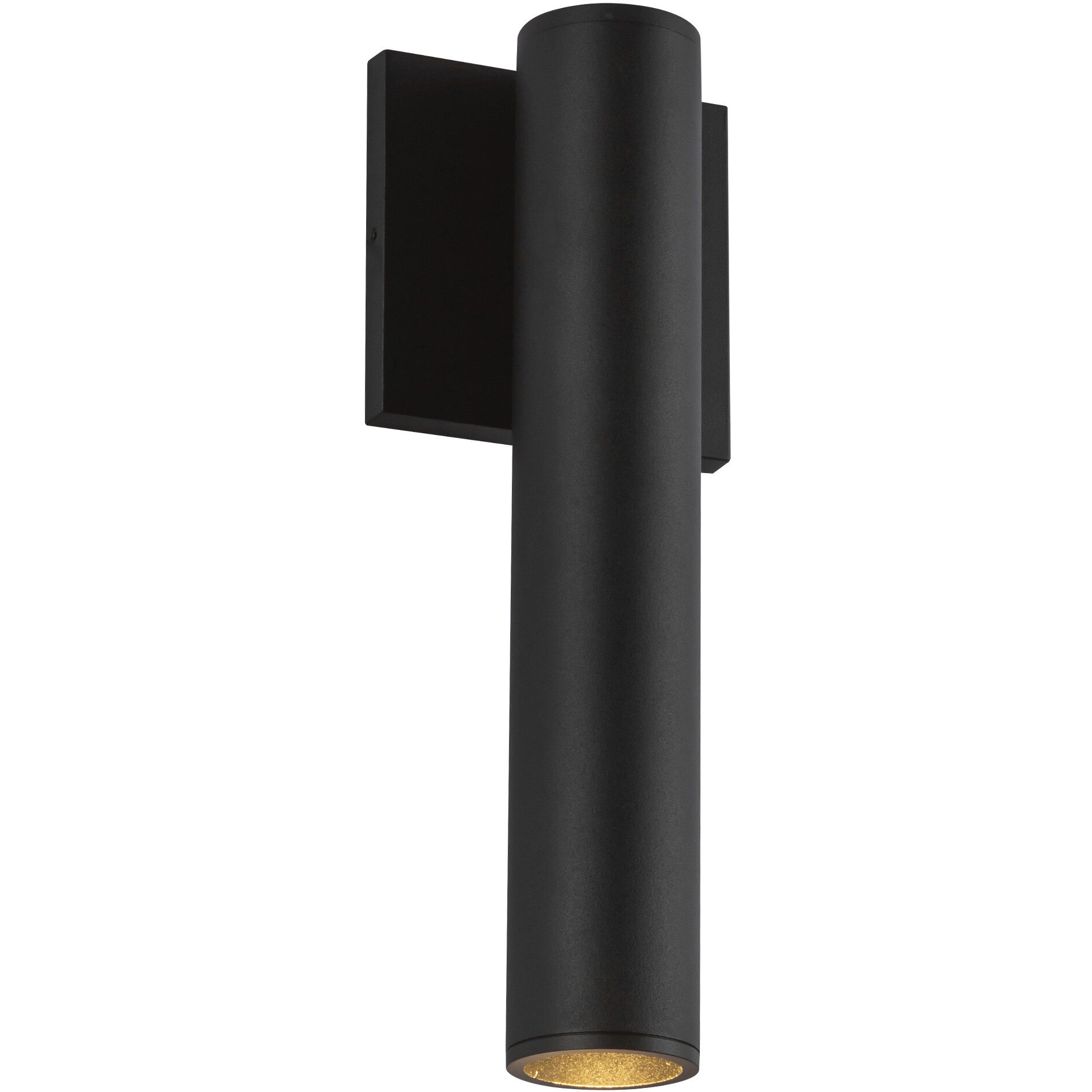 Lorna LED 12.38 inch Black Exterior Wall Sconce