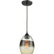 Aboard 1 Light 6 inch Oil Rubbed Bronze Mini Pendant Ceiling Light