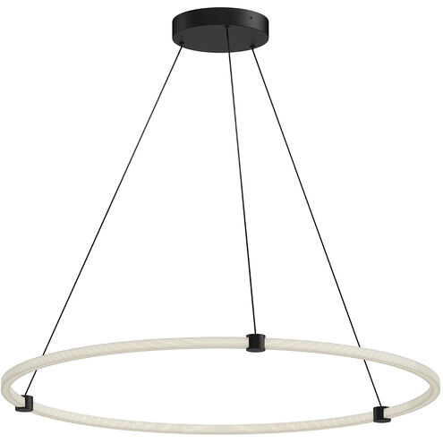 Bruni LED 40.38 inch Black Pendant Ceiling Light