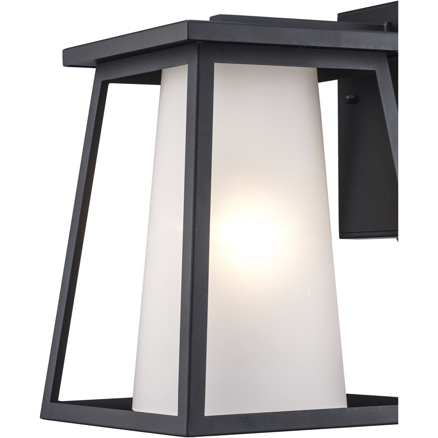 Kingsbury 1 Light 14 inch Black Outdoor Wall Lantern