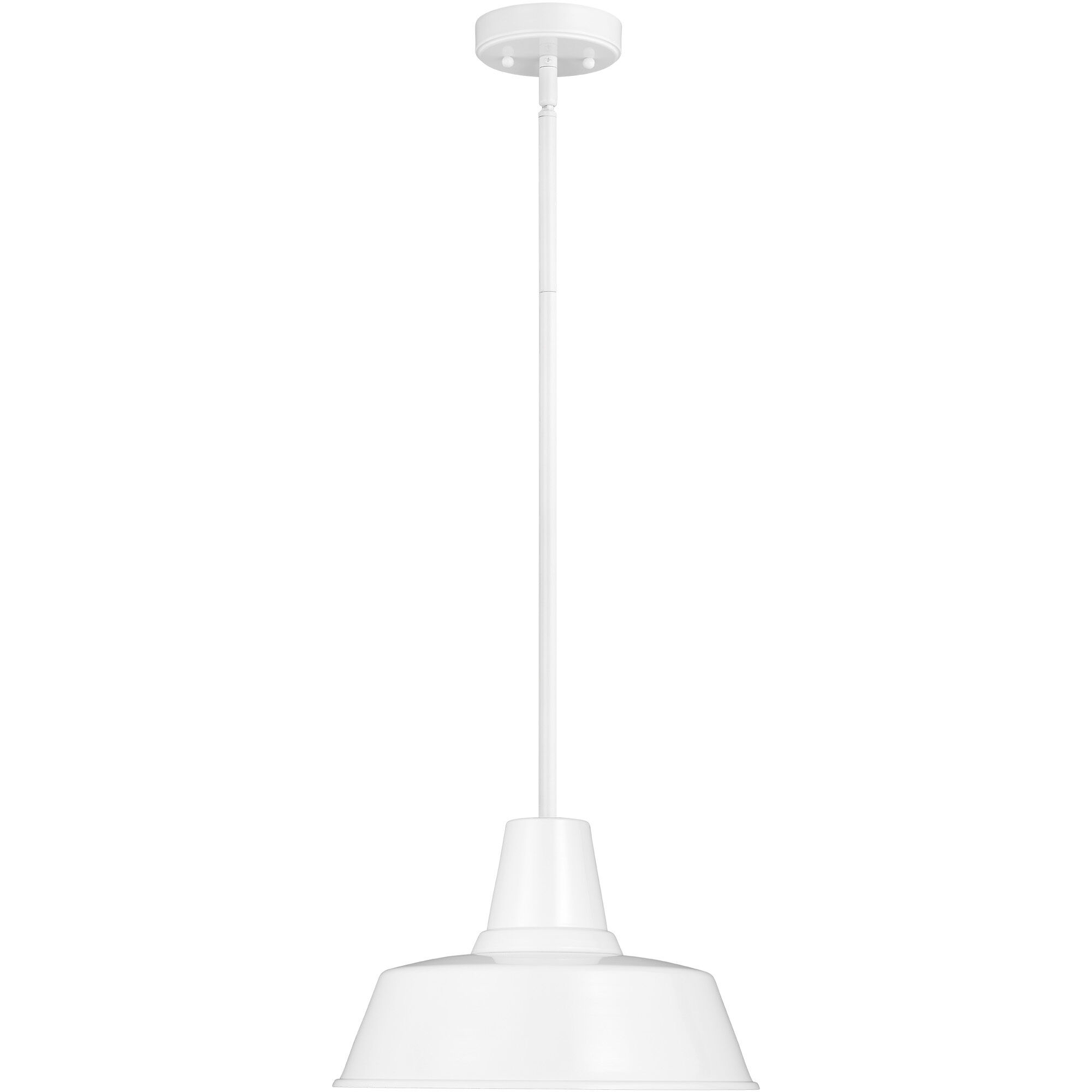 Sean Lavin Barn Light 1 Light 14 inch White Outdoor Pendant