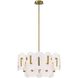 Nuvola 2 Light 24 inch Gold Chandelier Ceiling Light