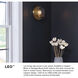 Leo 1 Light 8.75 inch Black ADA Indoor Wall Sconce Wall Light