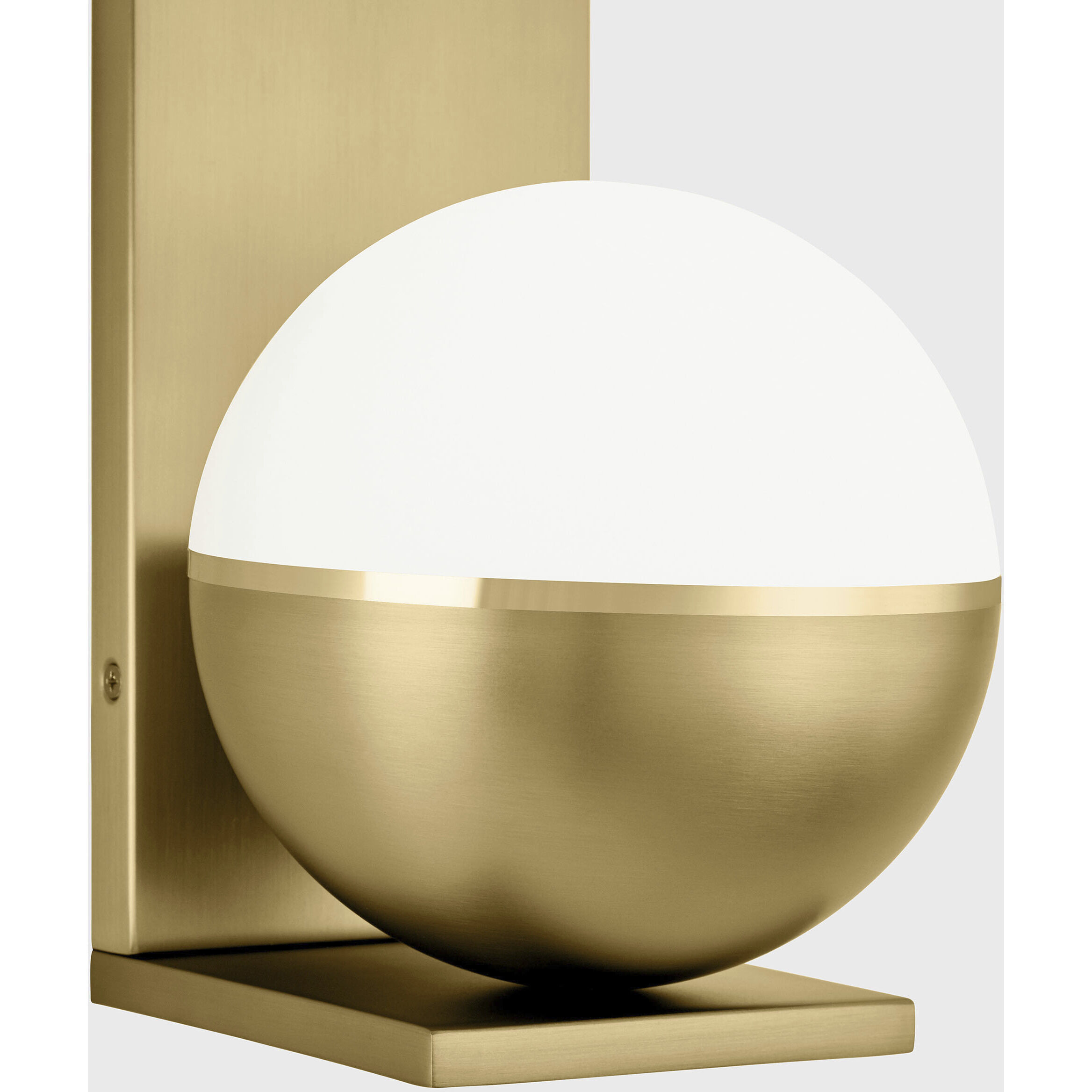 Sean Lavin Akova LED Plated Brass Wall Sconce Wall Light