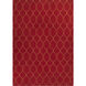 Fallon 156 X 108 inch Dark Red, Camel Rug