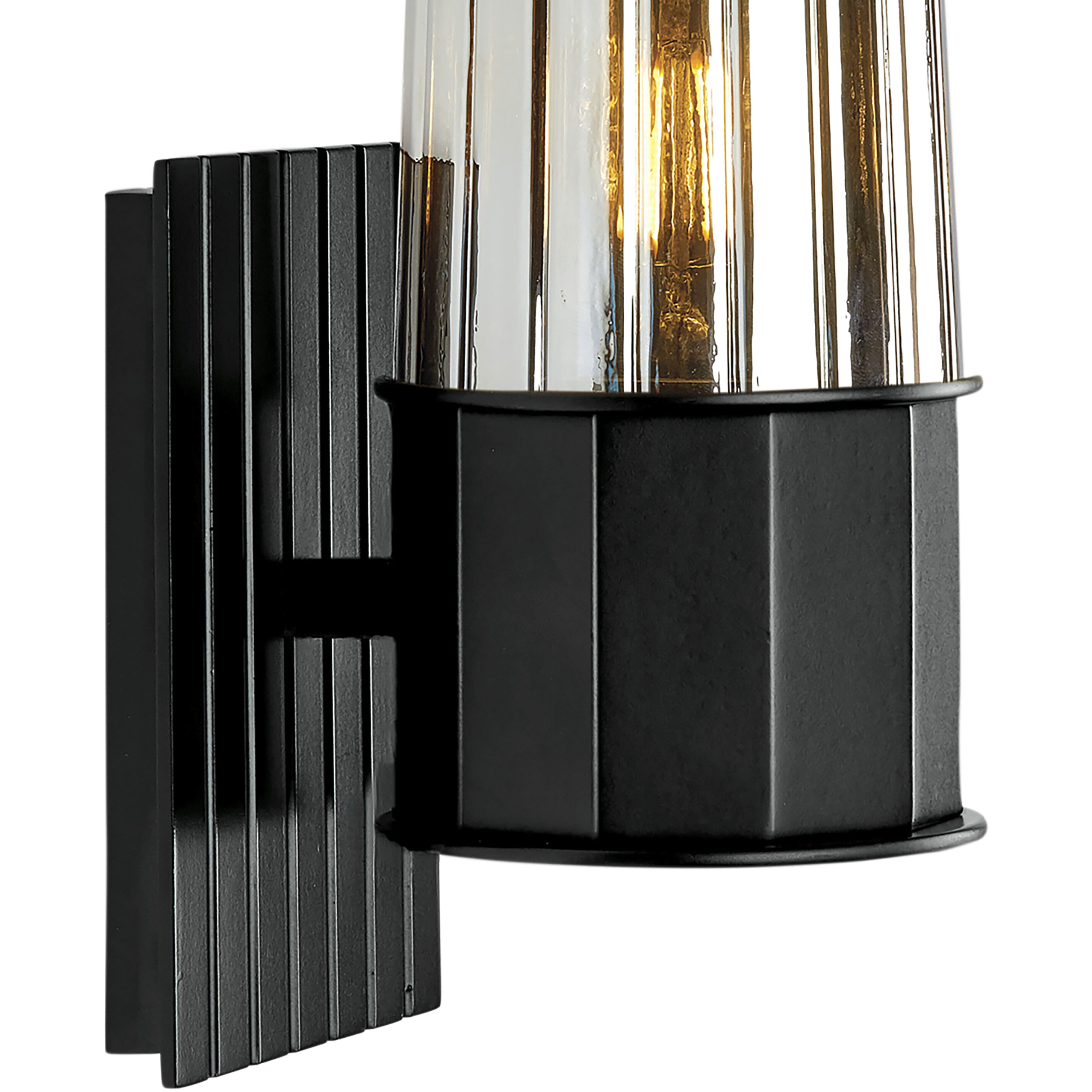 Icycle Sconce Wall Light in Matte Black
