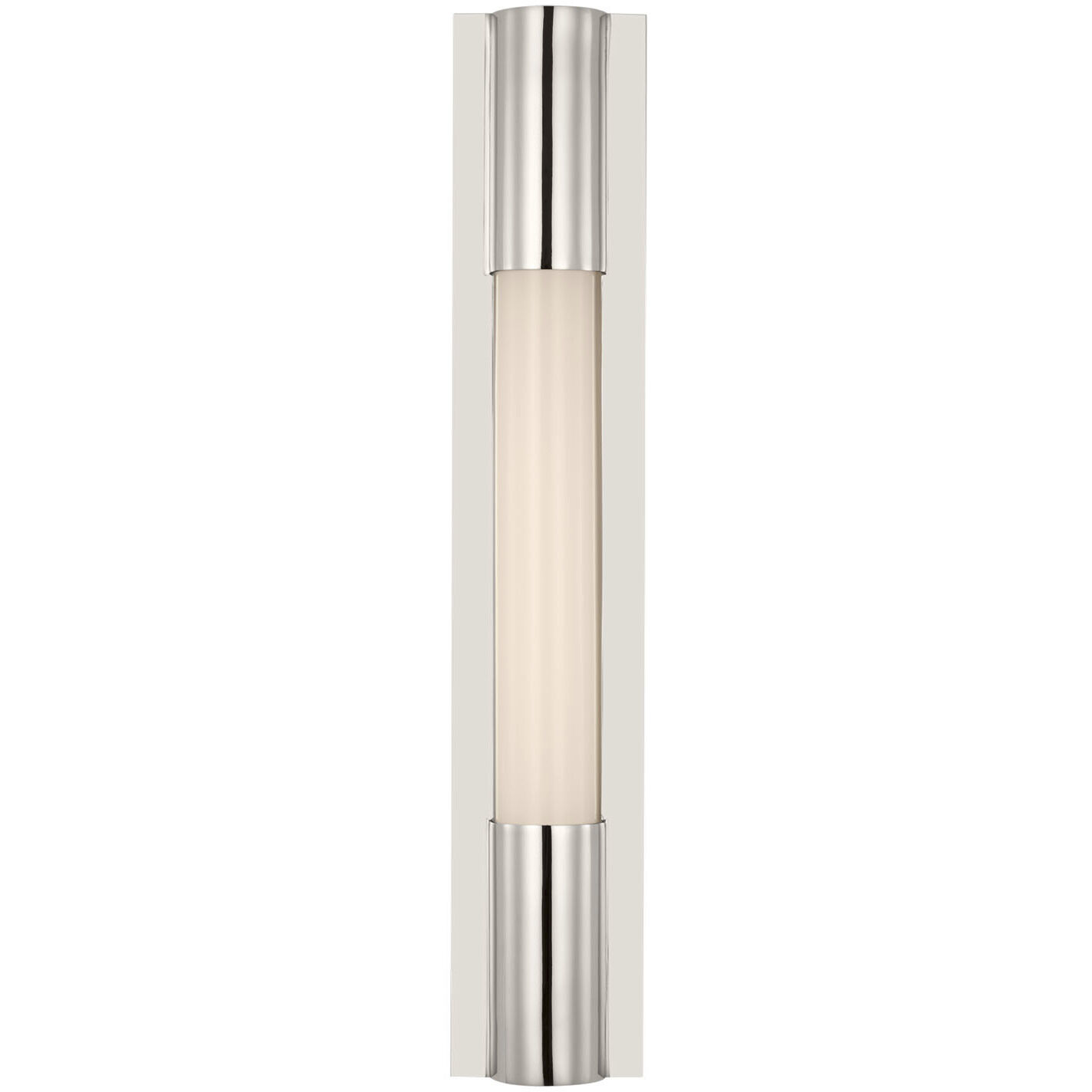 Ian K. Fowler Ellington LED 3 inch Polished Nickel Slimline Bath Light Wall Light