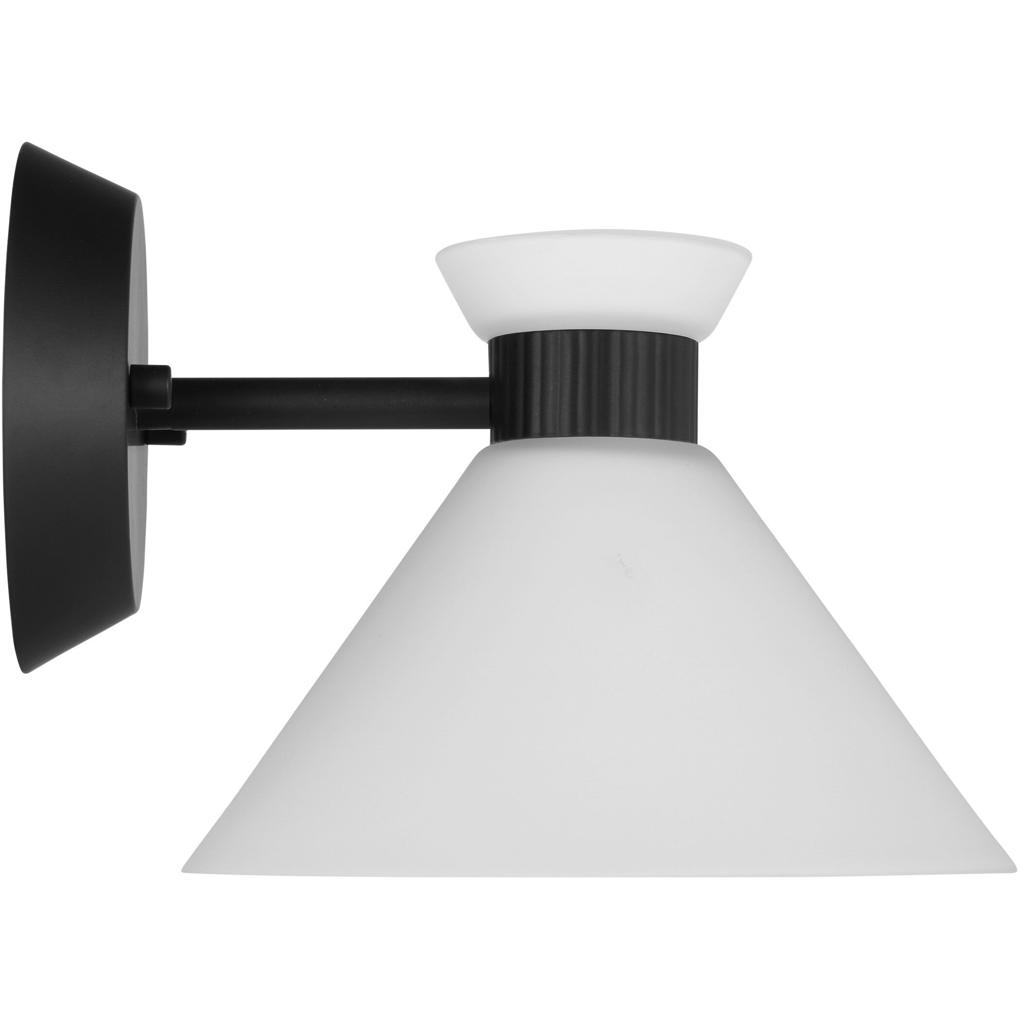 Drew & Jonathan Belcarra 1 Light 7.5 inch Midnight Black Sconce Wall Light