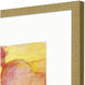 Heart of Hearts Pink and Orange and Red and Yellow Framed Art