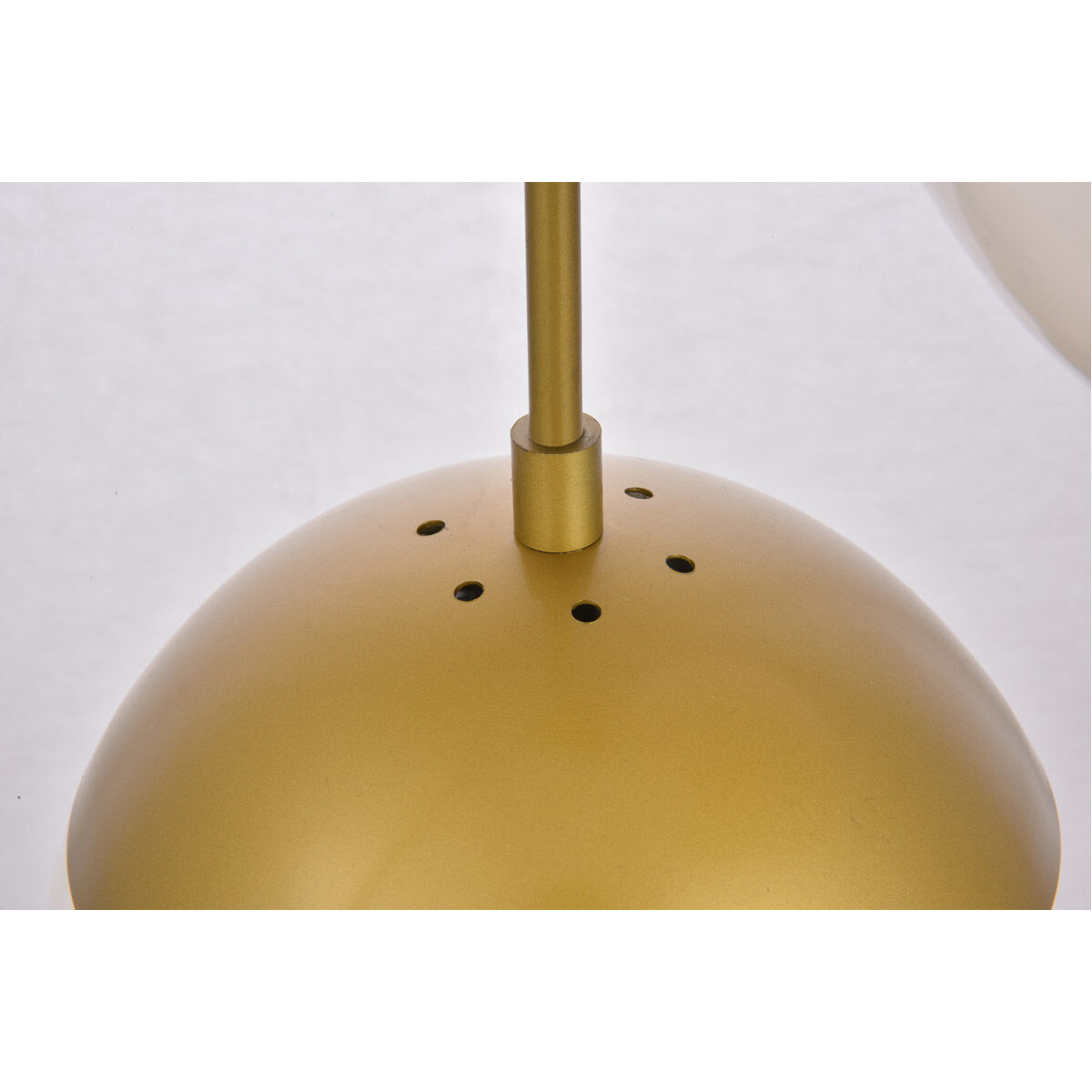 Eclipse 5 Light 18 inch Brass Pendant Ceiling Light