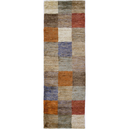 Trinidad 96 X 30 inch Camel, Taupe, Medium Gray Rug