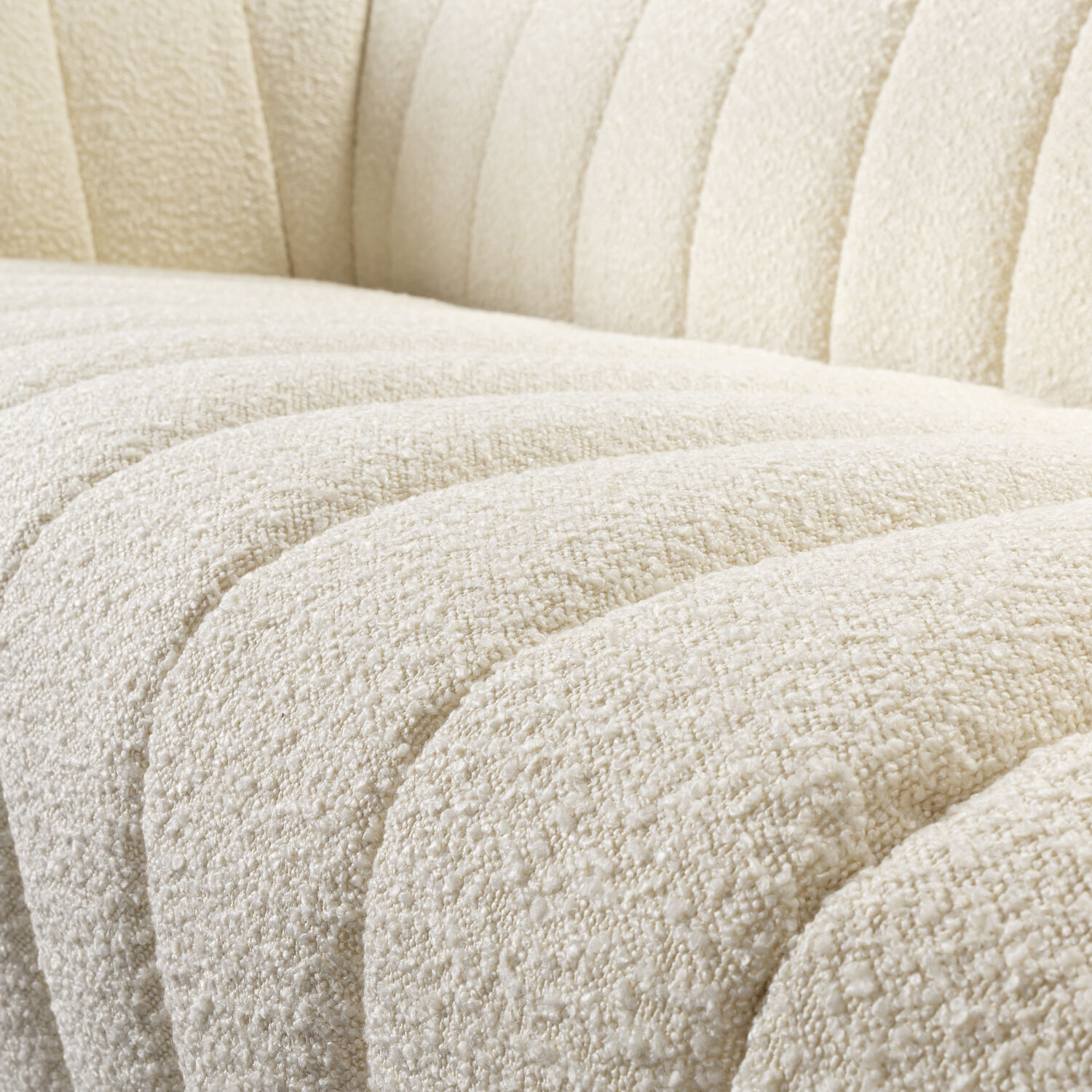 Rochelle Cream / Black Sofa