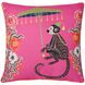 Dann Foley Double Sided Pillow 5 inch Hot Pink and Orange Throw Pillow