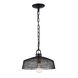 Urban 1 Light 13 inch Dark Bronze Pendant Ceiling Light
