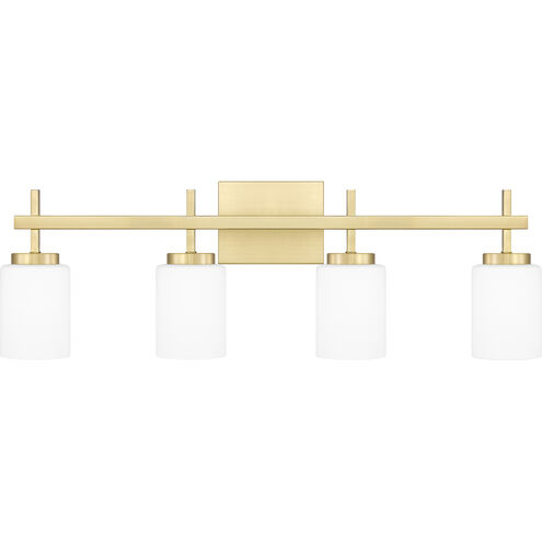 Wilburn LED 31 inch Satin Brass Bath Light Wall Light