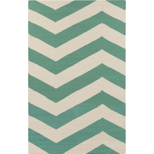 Frontier 156 X 108 inch Emerald, Cream Rug