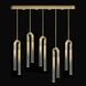 Antonia LED 51.5 inch Gold Pendant Ceiling Light