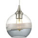 Sutter Creek 1 Light 8 inch Satin Nickel Mini Pendant Ceiling Light