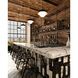Alora Mood Rubio 1 Light 10.88 inch Matte Black Pendant Ceiling Light