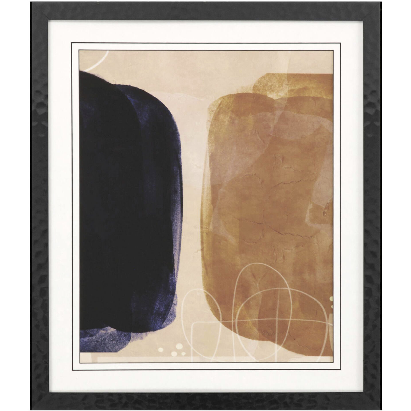 Tota Black and White and Brown and Neutral Framed Art, Propac