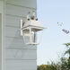 Wentworth 1 Light 13 inch Brushed Nickel Outdoor Small Wall Lantern