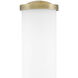 Kitts LED 23.5 inch Lacquered Brass Bath Light Wall Light