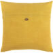 Penelope 20 inch Mustard Pillow Kit in 20 x 20, Square