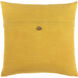 Penelope 18 inch Mustard Pillow Kit in 18 x 18, Square