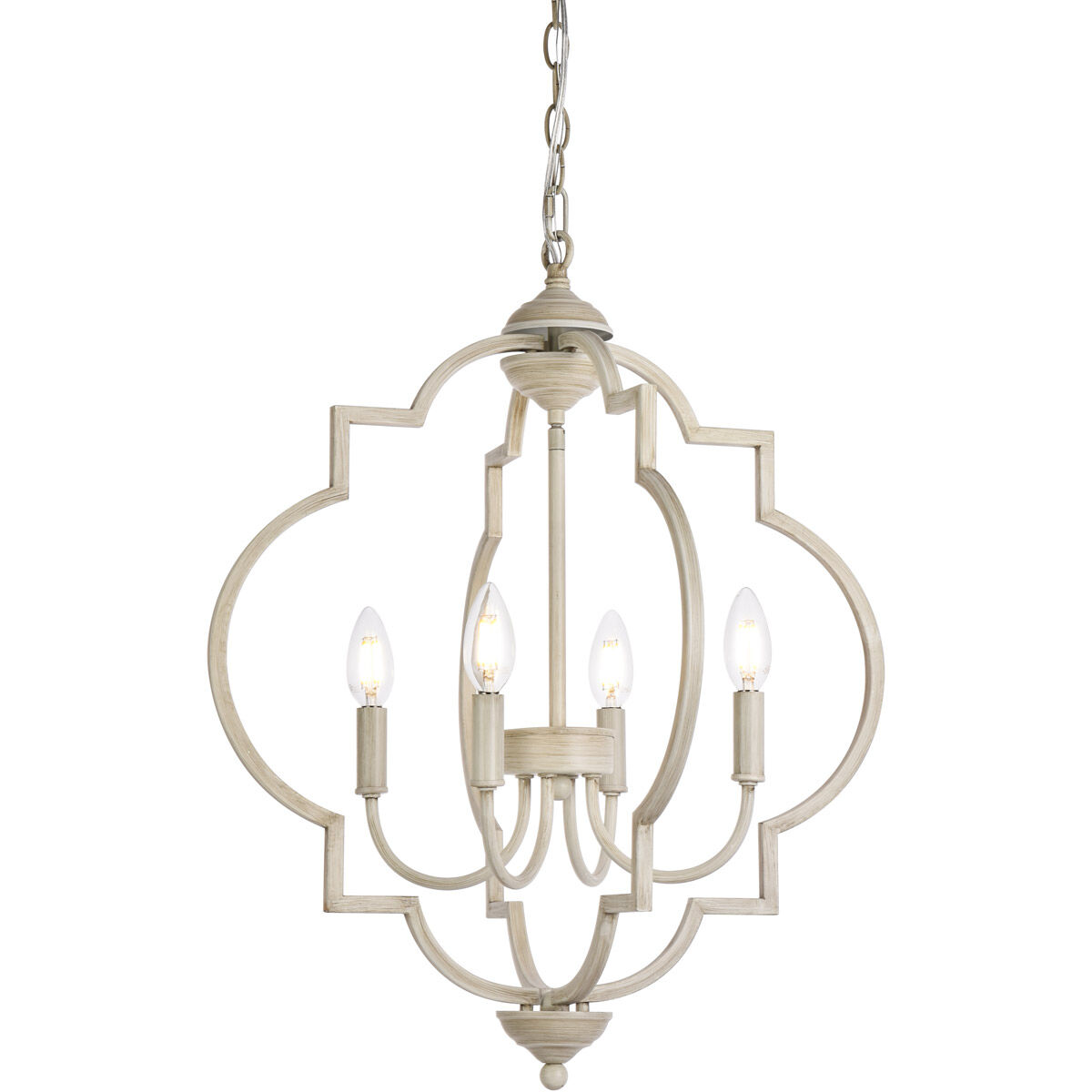Sandara 4 Light 20 inch Weathered Dove Pendant Ceiling Light