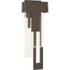 Rainfall LED 18.9 inch Coastal Bronze Outdoor Sconce