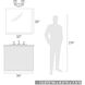 Parrish 2 Light 14 inch Matte Black Bath Vanity Wall Light