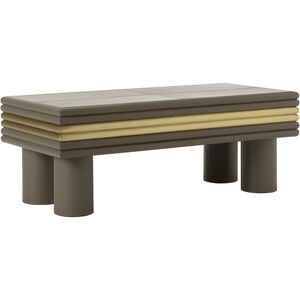 Coulter 48 X 17.75 inch Gray Cocktail Table