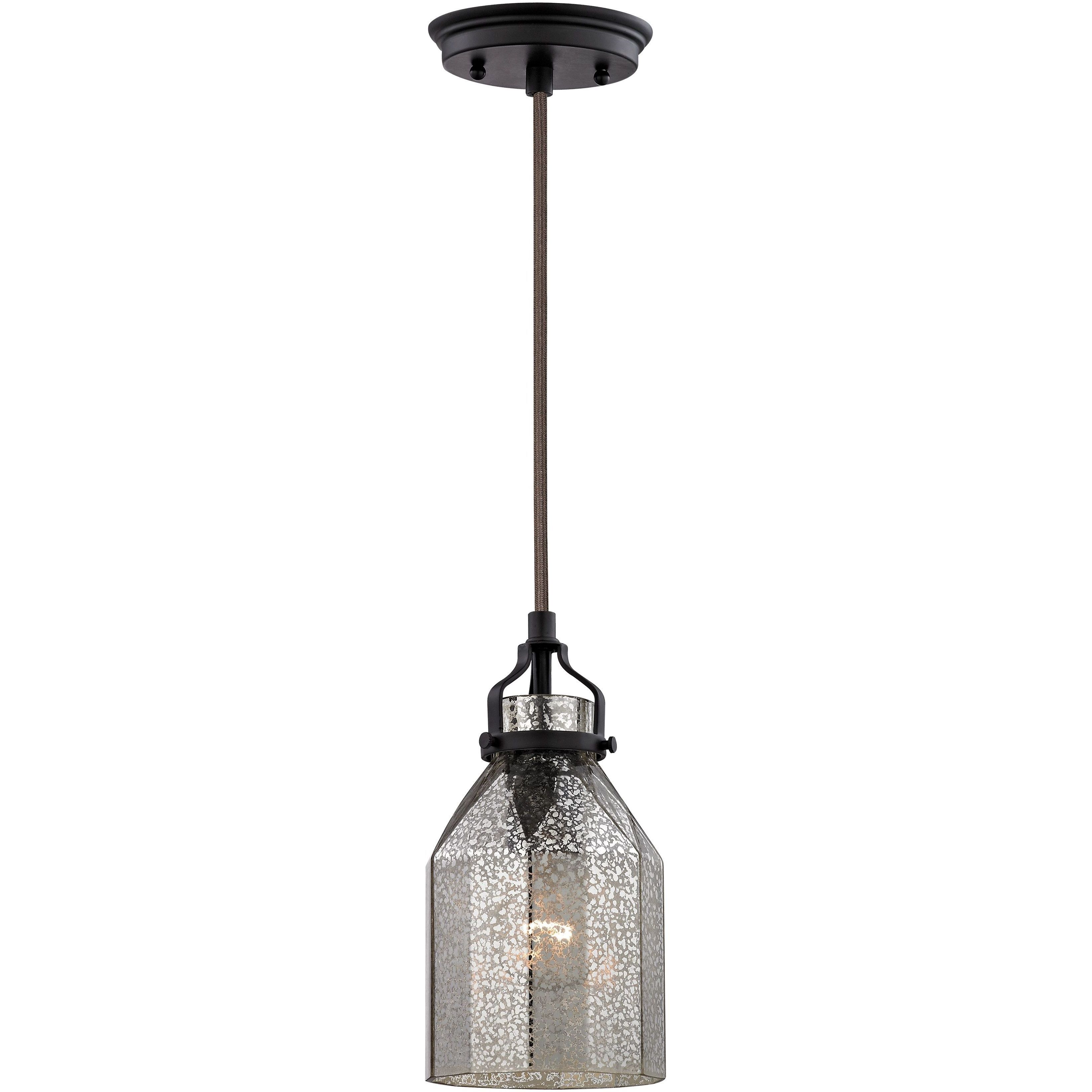 Danica 1 Light 5 inch Oil Rubbed Bronze Mini Pendant Ceiling Light