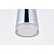 Fantasia LED 4.72 inch Chrome Pendant Ceiling Light