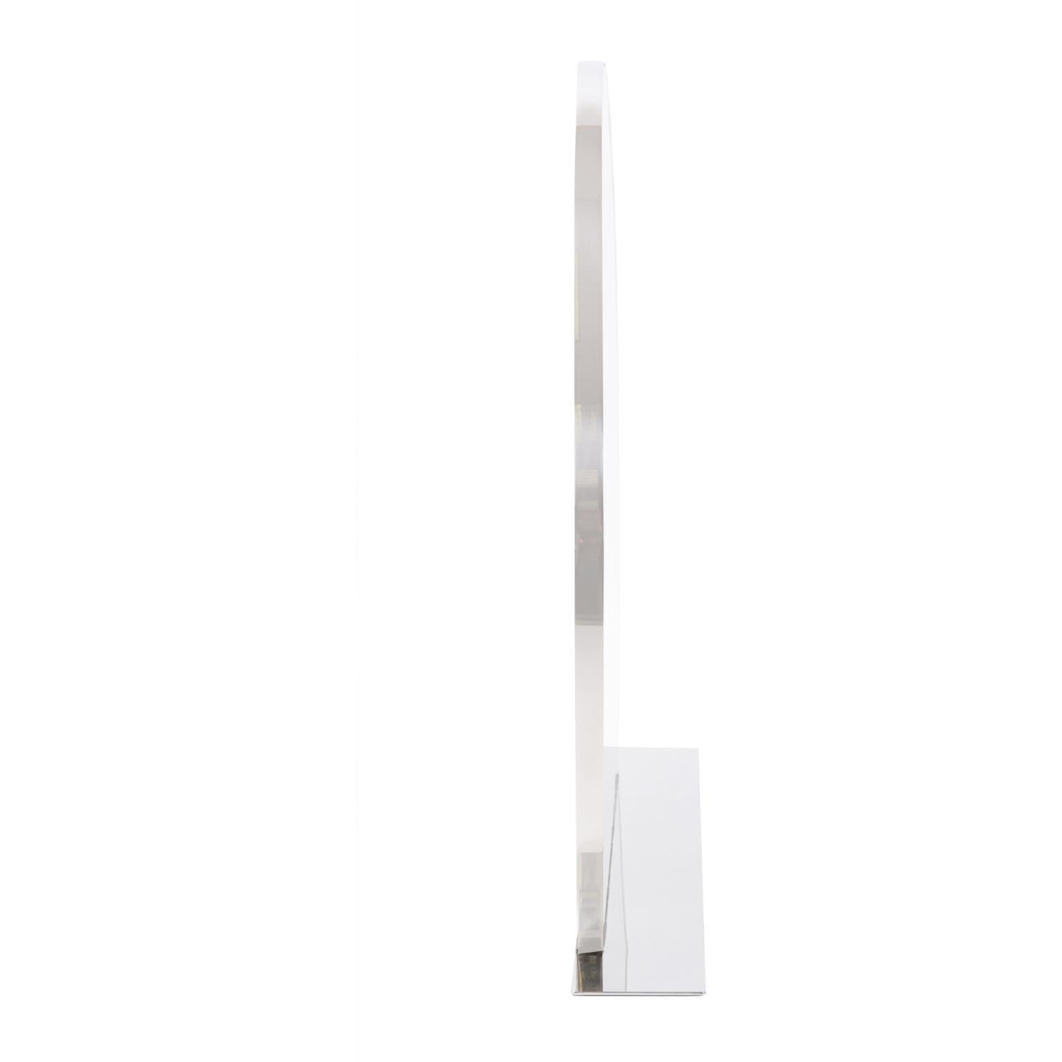 Marion 30 X 25 inch Polished Stainless Steel Wall Mirror, with Shelf