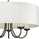 Victor 5 Light 21.63 inch Antique Bronze Chandelier Ceiling Light