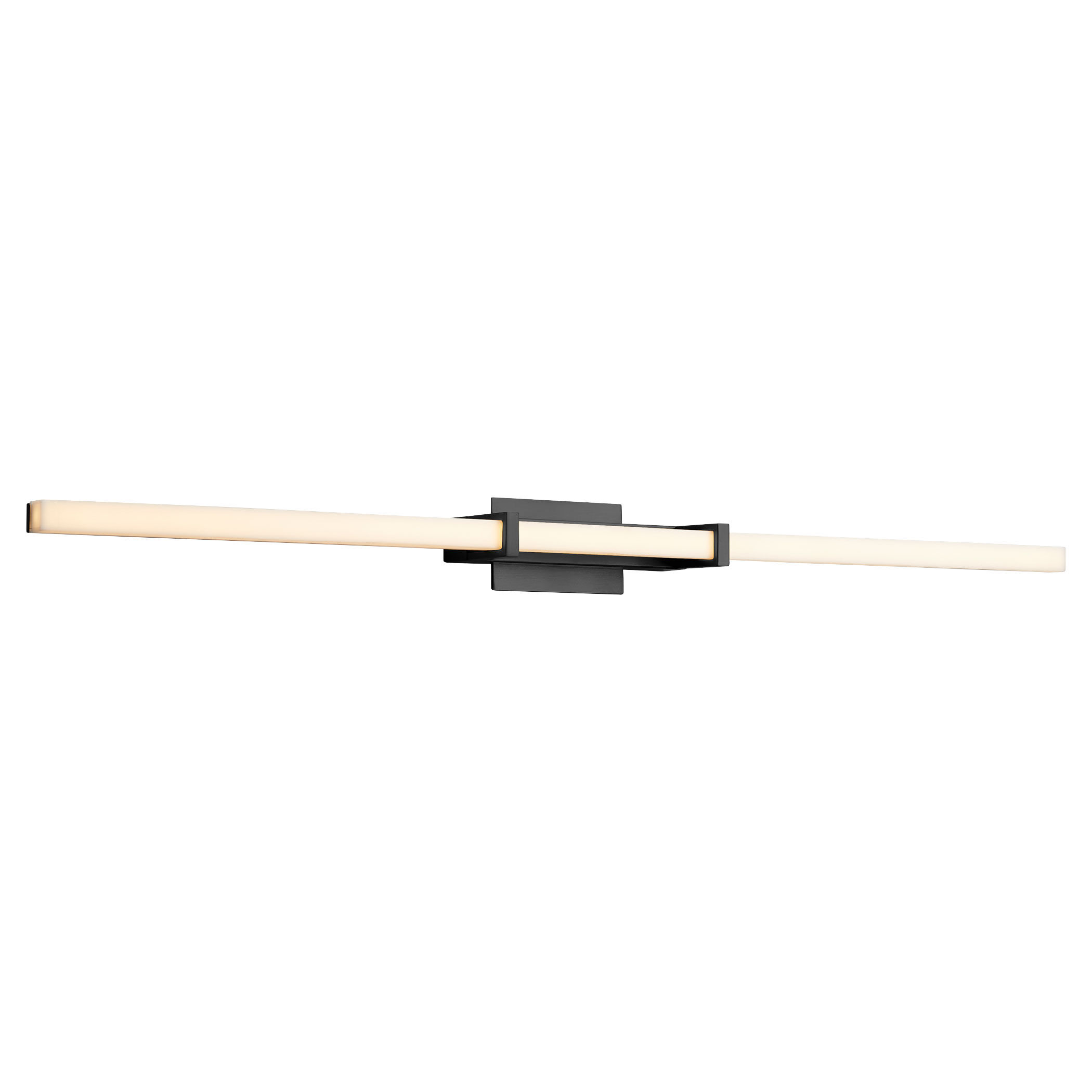 Wand 1 Light 36 inch Black Vanity Light Wall Light