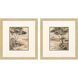 Propac Green and Beige and Neutral and Brown Framed Art, Propac