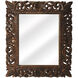Ferdinand Reclaimed Wood 34 X 28 inch Artifacts Mirror