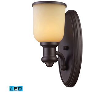 Brooksdale LED 5 inch Oiled Bronze Sconce Wall Light