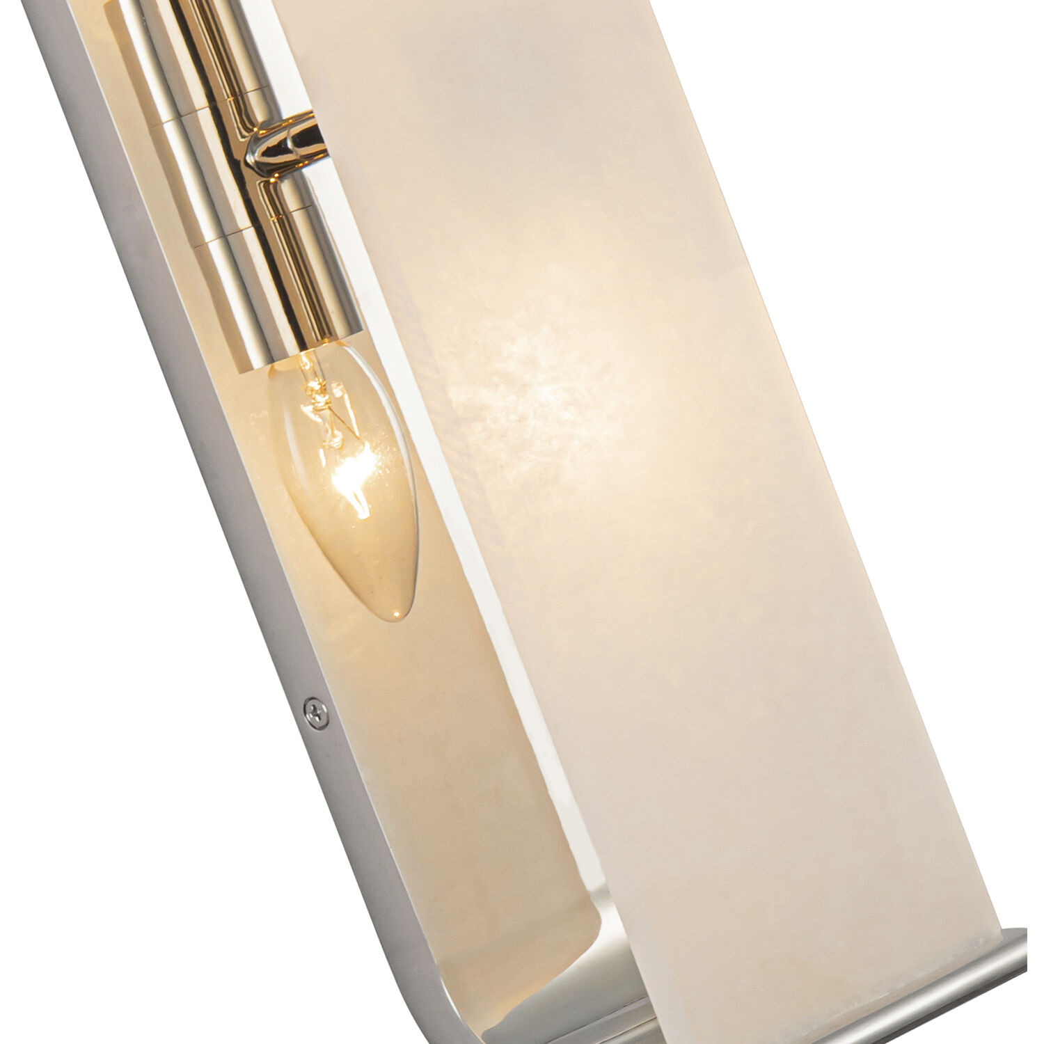 Abbott Wall/Vanity Light Wall Light in Polished Nickel